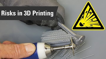 Risks in Additive Manufacturing and Postprocessing - A Five Minute Explanation | joke Technology