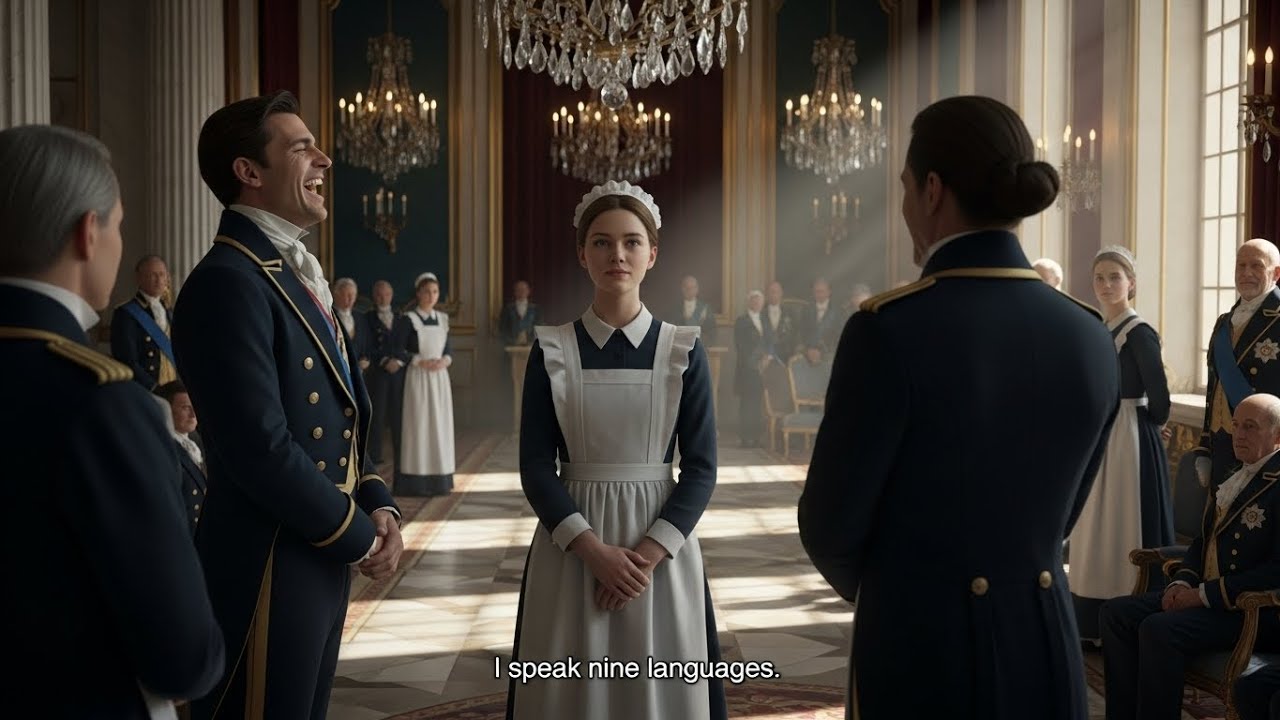 “I SPEAK 9 LANGUAGES” – THE MAID SAID PROUDLY… THE PRINCE LAUGHS, BUT IS SHOCKED WHEN HE SEES HER