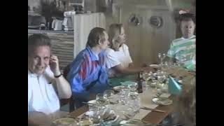 Молодой Путин на отдыхе в Финляндии в 1992 _ Кадры телеканала Yle