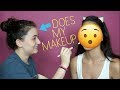 BESTFRIEND DOES MY MAKEUP! | AMANDA LESSA