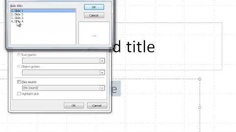 Hotspots in PowerPoint