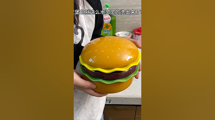 صحون على شكل برغر😮؟!