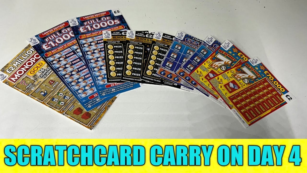 Scratchcard carry on day 4
