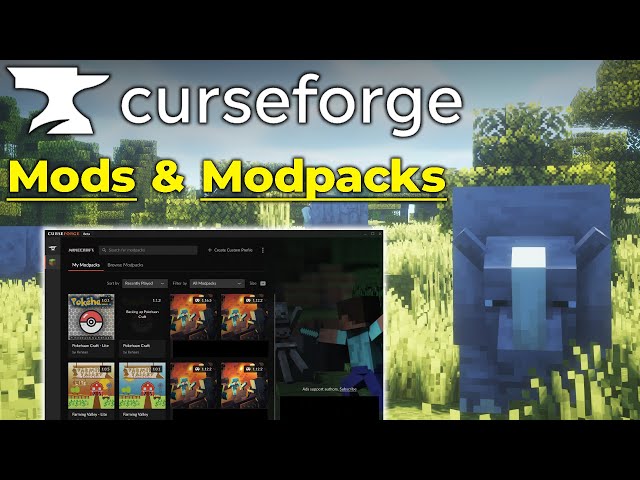 Make a CurseForge Launcher Modpack and Server Pack