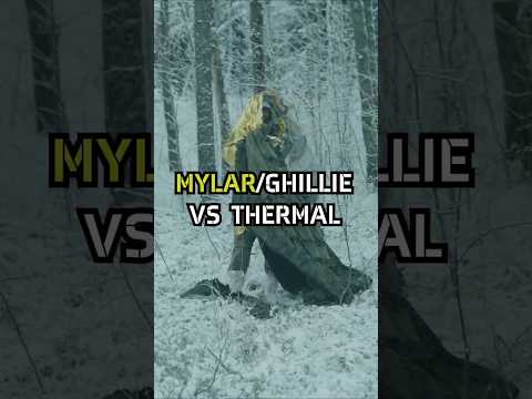 Ghillie + Mylar = Anti thermal?