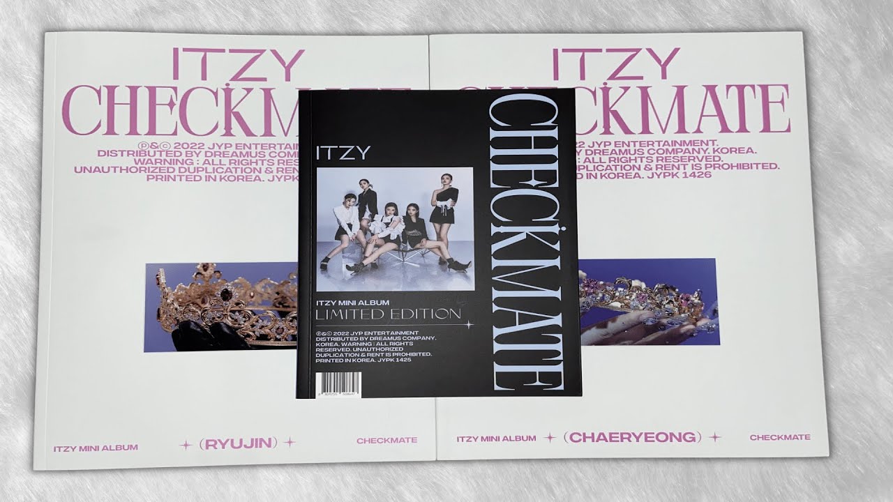 ITZY - CHECKMATE STANDARD EDITION Album+Pre-Order Benefit (5 versions SET)