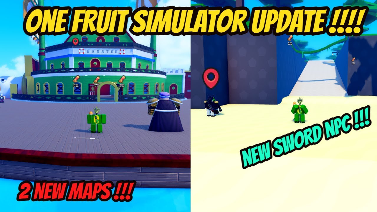 Everything about the new One Fruit Simulator update !!! (update 2) 