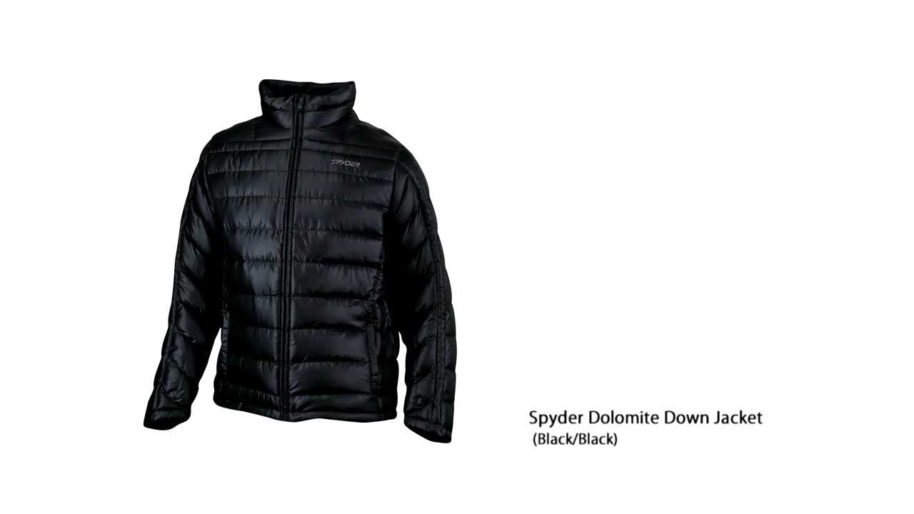 Spyder Men's Dolomite Full Zip Down Jacket - Alloy Grey - TeamSkiWear