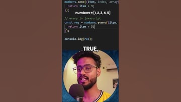 Every() Method in JavaScript 🔥 #javascript #DSA #javascriptinterview