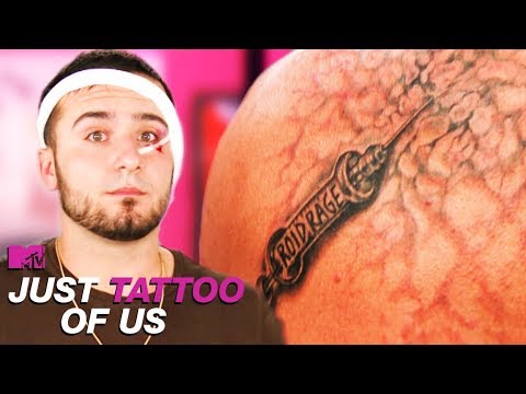 Roidrage Tattoo Reveal Ends In Bloody Fight Between Brothers Biggest Fights Just Tattoo Of