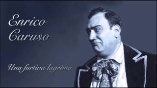 Enrico Caruso - Una furtiva lagrima / cleaned by Maldoror + subtitle