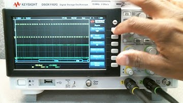 Decodificación de I2C usando el Osciloscopio InfiniiVision 1000X (Demo de Función)