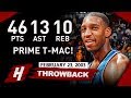 Tracy McGrady EPIC Triple-Double Highlights vs Nets (2003.02.23) - 46 Pts, 13 Ast, 10 Reb!