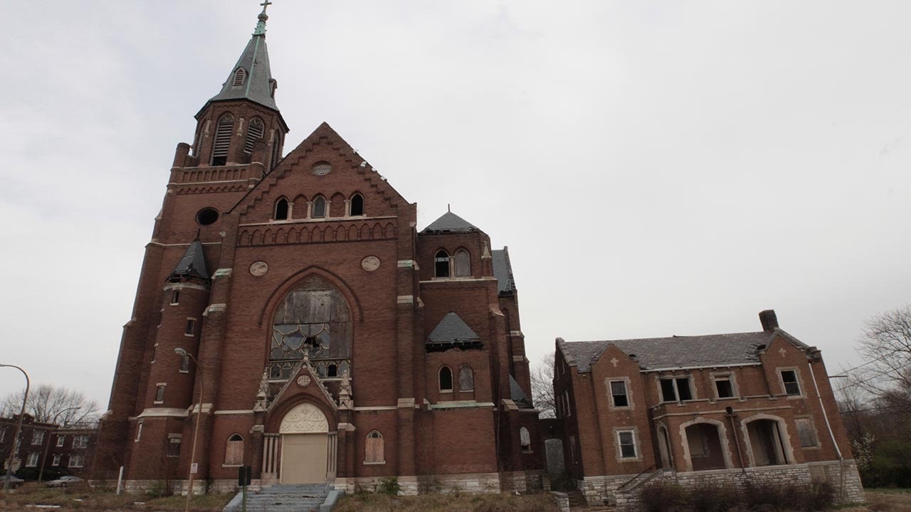 Abandoned St. Louis Church W/Backyardexploration - YouTube