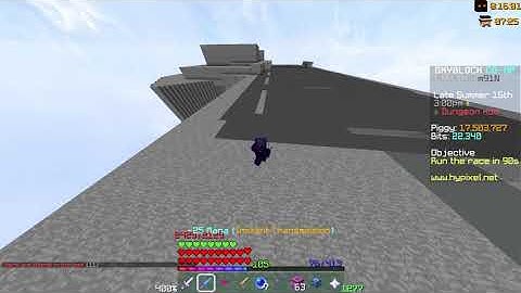 Abusing a Horse Glitch in Dungeon Hub | Hypixel Skyblock