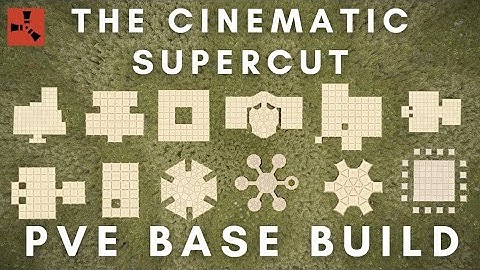 RUST PvE Base Build | The Cinematic Supercut