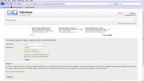 How to Post on PHP Forums