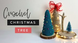 How to Crochet a Christmas Tree | Easy Beginner Tutorial by Crochet and Tea by Crochet and Tea 5,687 views 3 years ago 54 minutes