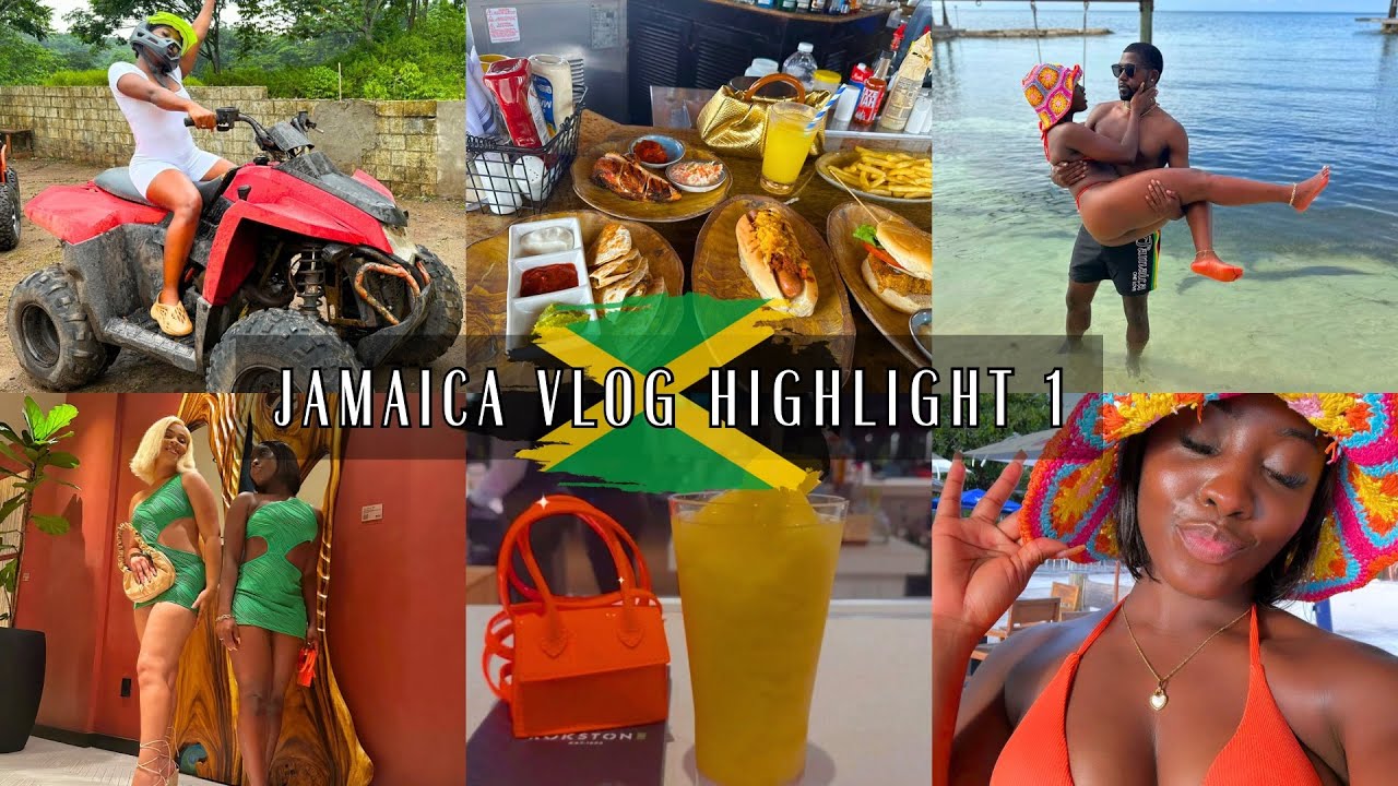 TRAVEL VLOG: | BAECATION TO JAMAICA 🇯🇲| Date Nights | ATV & More | (Highlight 1)