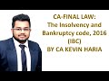 NOV 2021 Revision of the Insolvency & Bankruptcy Code, 2016 (IBC 2016)