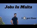 Jobs in Malta (real life experience)