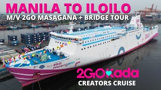 Manila To Iloilo Via Ferry 2Gokada Creators Cruise 2Go Masagana Philippines Travel