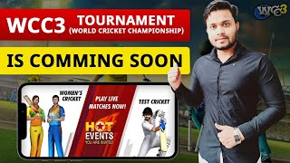 WCC 3 Tournament - World Cricket Championship Tournament app - Cricket Tournament App Is Coming Soon screenshot 3