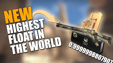 #1 HIGHEST FLOAT IN THE WORLD JUST UNBOXED - CS:GO - SOUVENIR LOWEST FLOAT #csgo