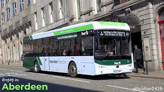 Buses in Aberdeen, Scotland 2025