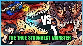 Black Dragon VS Red Dragon - TRUE Strongest Monster & Tale of the Five - Monster Hunter! (Lore/Fun) screenshot 1