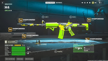 the *NEW* BEST M4 CLASS AFTER UPDATE in MW2! 🔥 (Best M4 Class Setup) - Modern Warfare 2