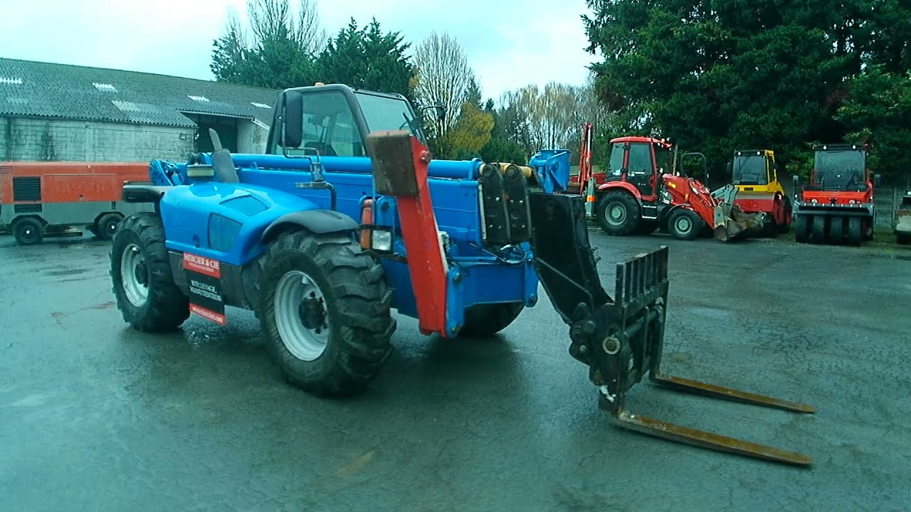 CHARIOT TELESCOPIQUE DIESEL 17M - MANITOU DE 2006 - CT40D17M22 - MERCIER BELGIUM