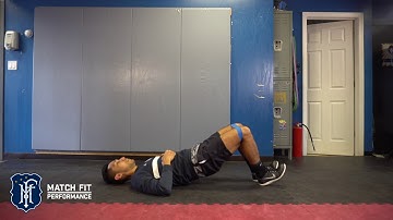 Hip Bridge and Band External Rotation