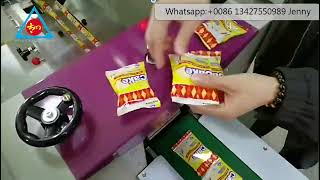 High speed multi purpose Rice krispies treats flow packing machine rice cake low packing machine 2