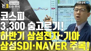 [돈되는주식] 코스피 3,300선 숨고르기 | 하반기 노릴 업종은? | 현대차 |기아 | 삼성전자 | SK하이닉스 | 삼성SDI | LG화학 | 카카오 | NAVER |