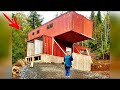 People smiled at a woman buying 4 shipping containers, but she turned them into something INCREDIBLE