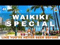 WAIKIKI SPECIAL | Like You've Never Seen Before | Drive to Every Corner of Waikiki 🌴 Hawaii 4K Drive