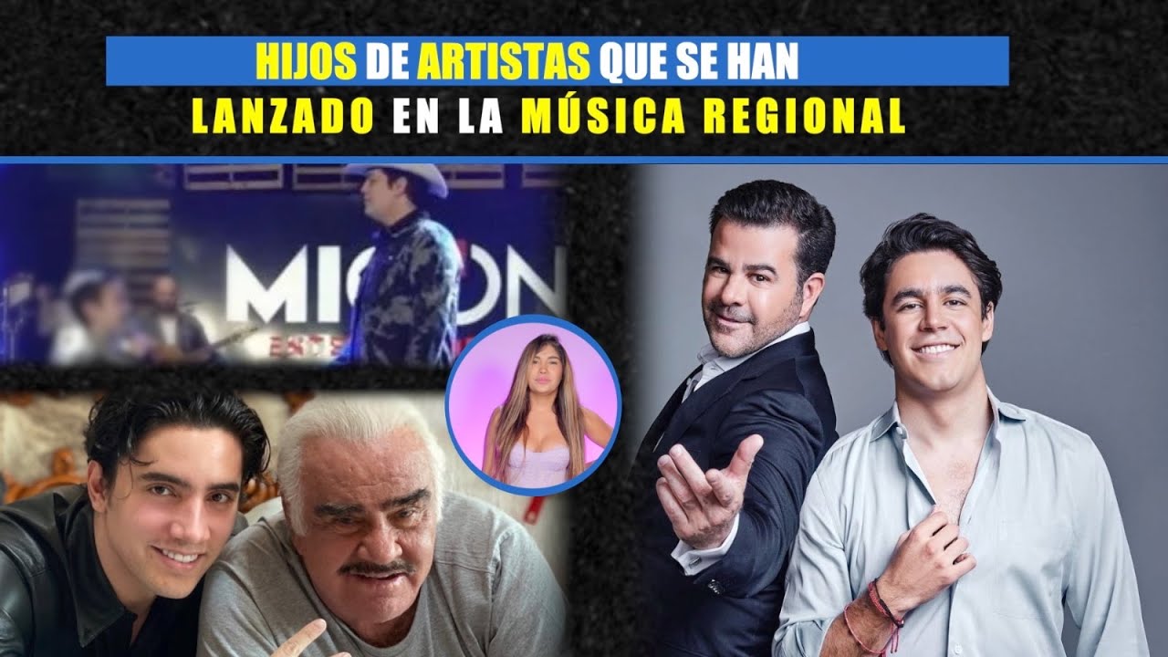 Previsualización de video para nota Hijos de artistas que se han lanzado en la música regional