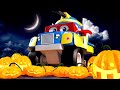 Детские мультики с грузовиками - Крашеные тыквы на Хэллоуин - Супер Грузовик