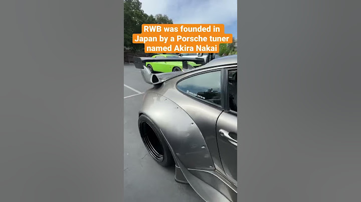 What is an RWB (Rauh-Welt Begriff) Porsche?