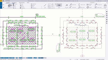 Tính năng Clone cấu kiện trong bản vẽ GA của Tekla Structures 2019