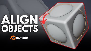 Instantly Align Objects in Blender!