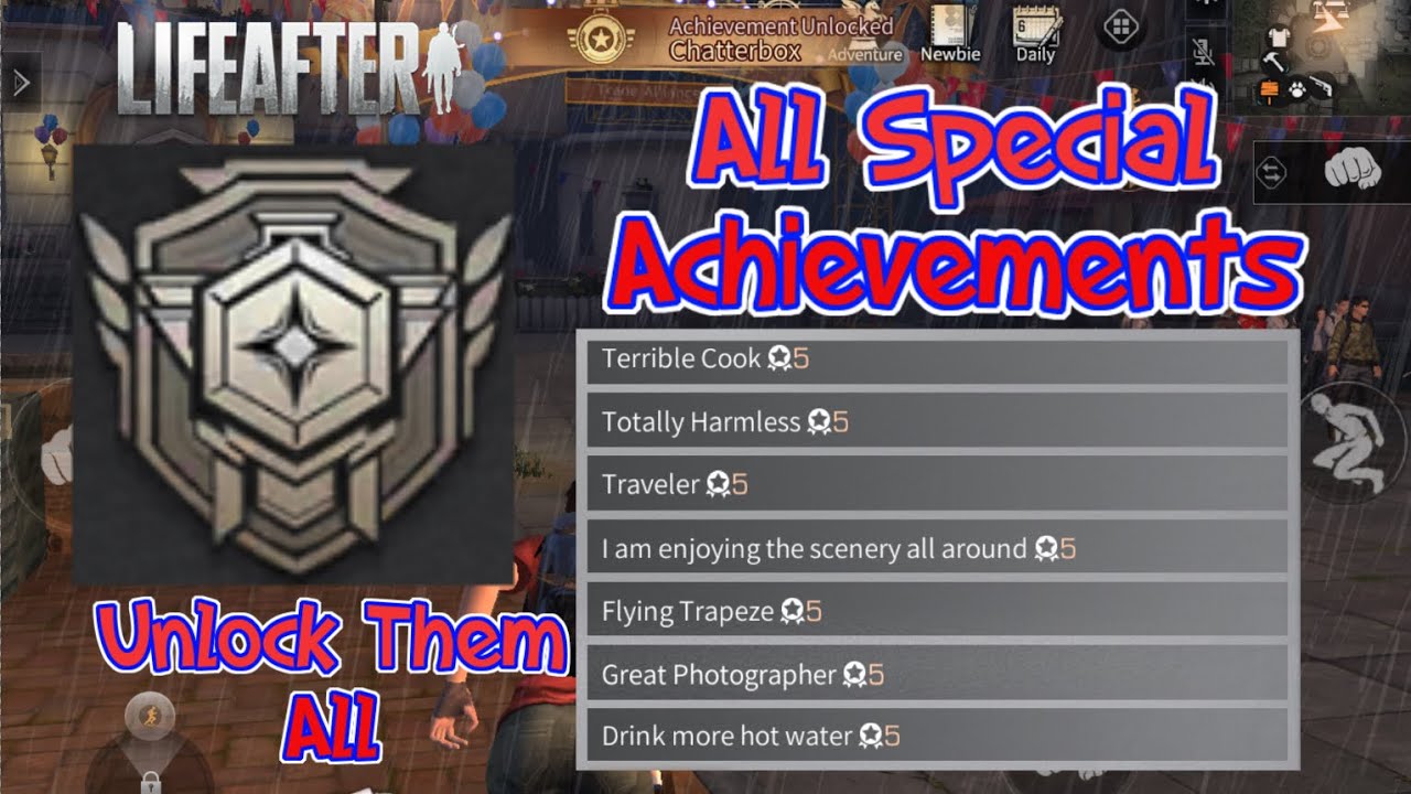 How To Unlock All Special Achievements LifeAfter YouTube