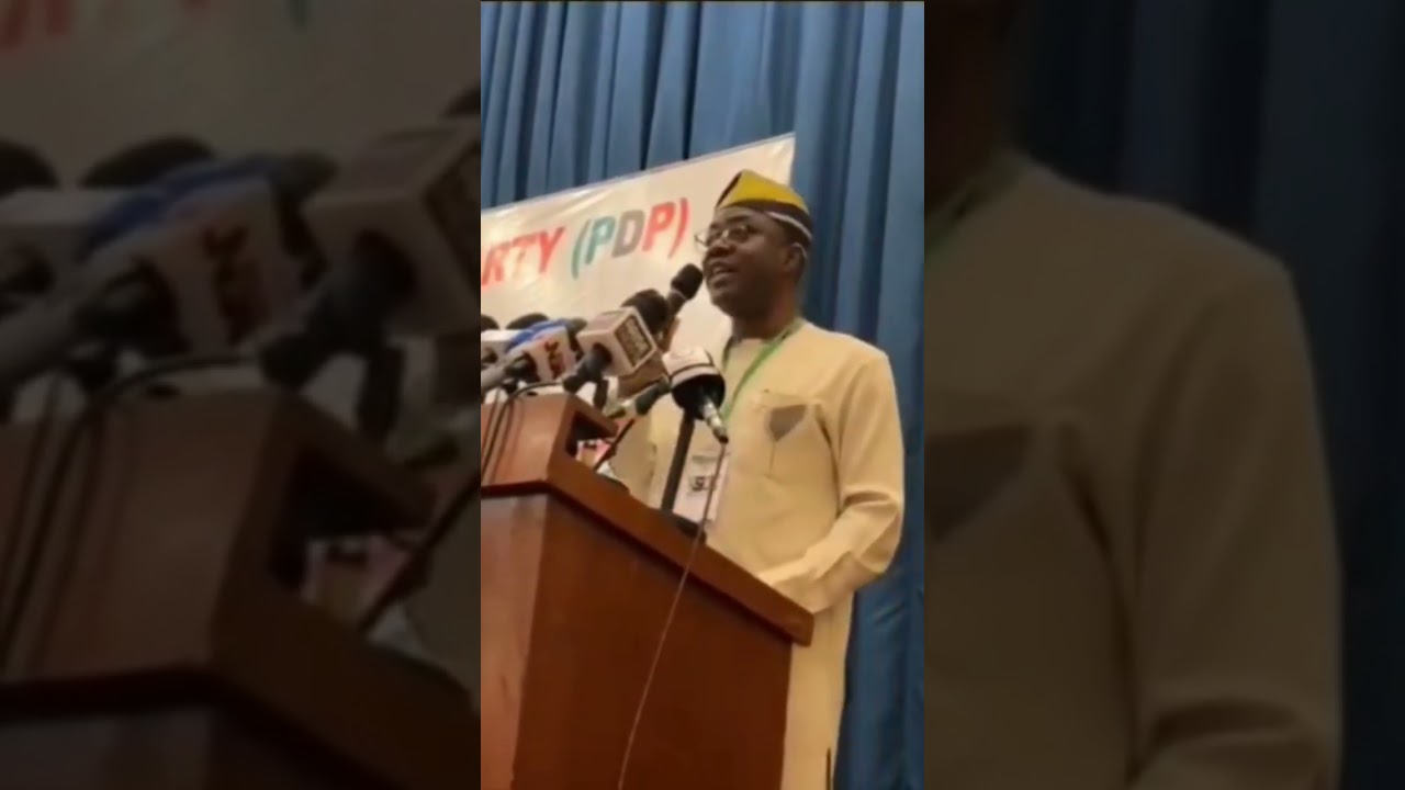 Governor Seyi Makinde speaks on hope and unity at PDP NEC meeting