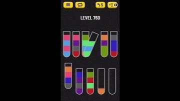 Water Sort Puzzle Level 760