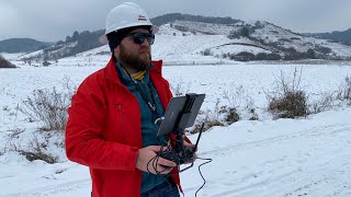 Workflow acquisition with TopoDrone LiDAR equipment