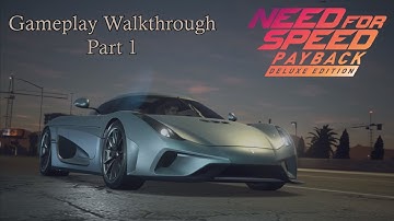 Need for Speed Payback [PS5 4K 60FPS] Gameplay Walkthrough [Part 1] (No Commentary)
