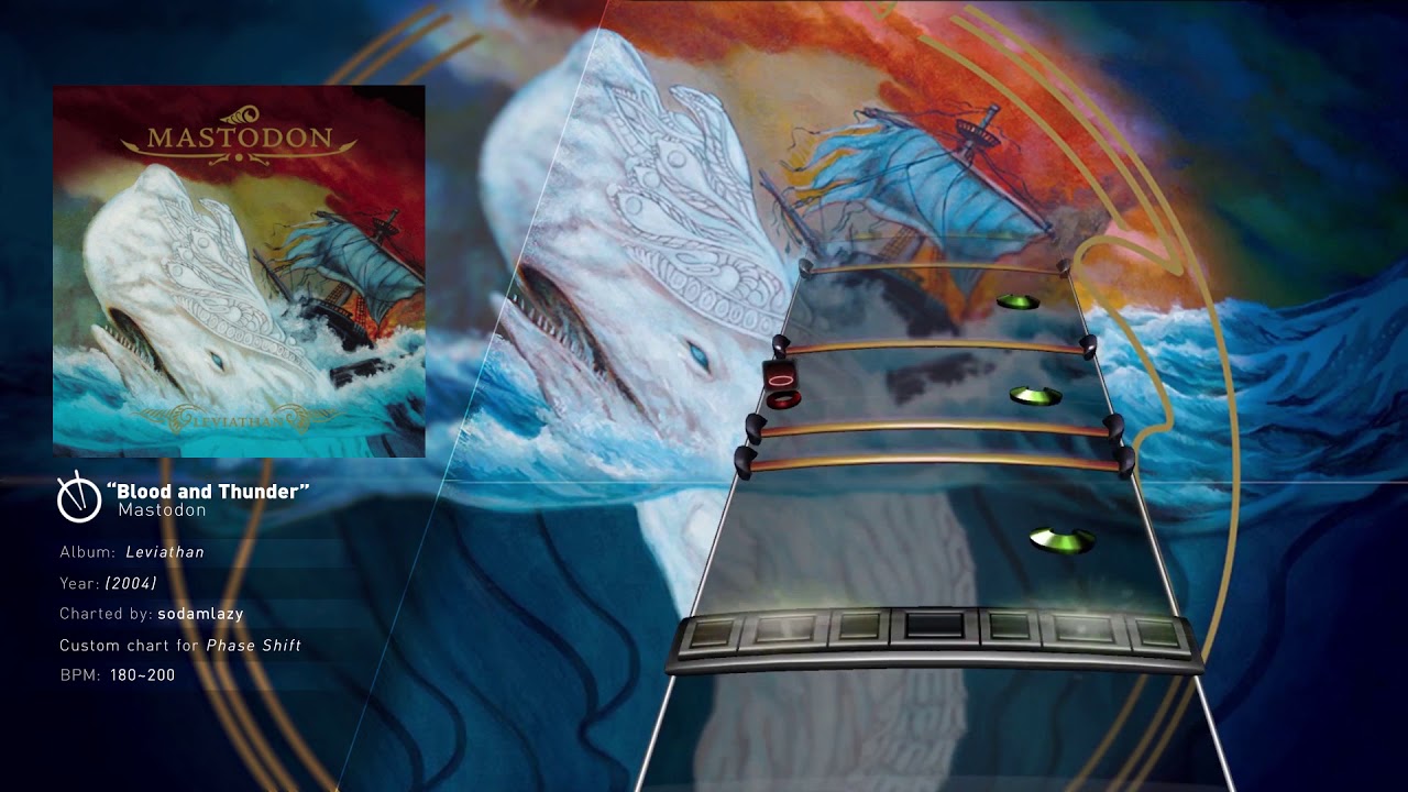 Mastodon - Blood and Thunder (Drum Chart)