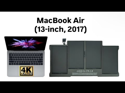 MacBook Air (13-inch, 2017)‎ Battery Replacement - YouTube