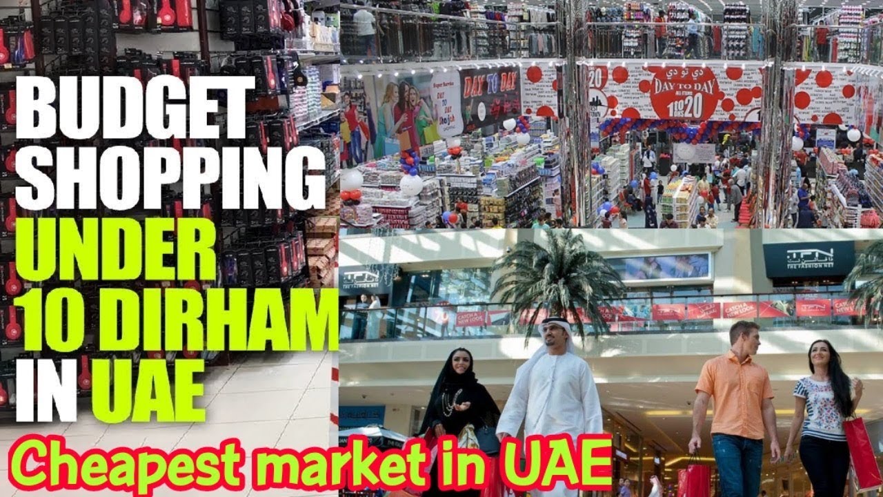 Cheapest Budget SHOPPING Market In UAE 1to10 DH cheapestMarketInDubai